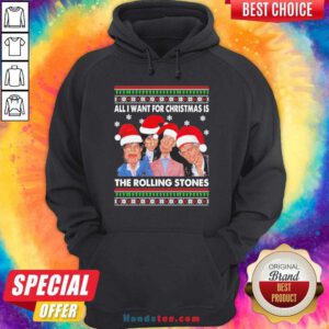 Perfect All I Want For Christmas Is The Rolling Stones 2020 Christmas Ugly Hoodie- Design By Handstee.com