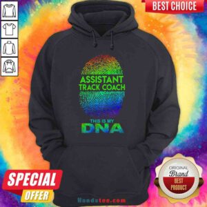 Perfect Assistant Track Coach This Is My Dna Fingerprints Hoodie- Design By Proposetees.com