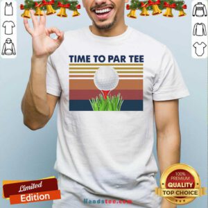 Perfect Golf Time To Par Tee Vintage Shirt- Design By Handstee.com