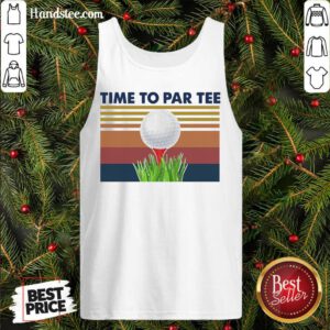 Perfect Golf Time To Par Tee Vintage Tank-Top- Design By Handstee.com