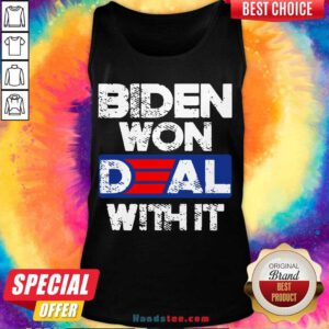Perfect Joe Biden Won Deal With It 46 President 2020 Tank Top- Design By Handstee.com