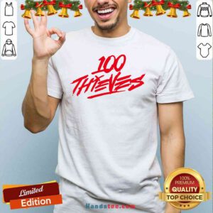 Perfect Los Angeles 100 Thieves 2020 Logo Shirt- Design By Proposetees.com