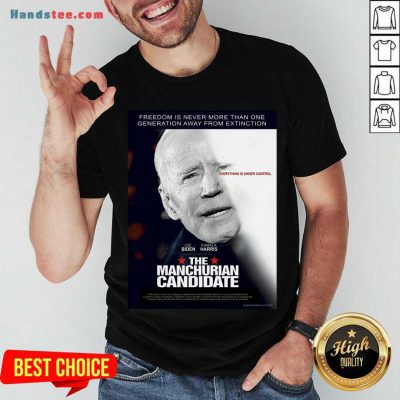 Perfect Manchurian Candidate T-Shirt- Design By Handstee.com