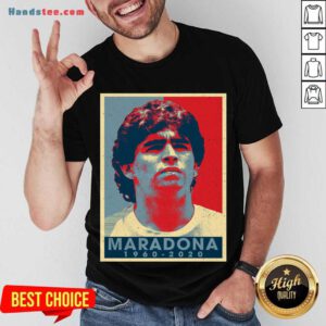 Retro Vintage Maradona 1960-2020 Shirt- Design By Handstee.com