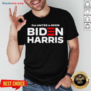 Perfect Text United States To 30330 Joe Biden Harris Shirt- Design By Handstee.com