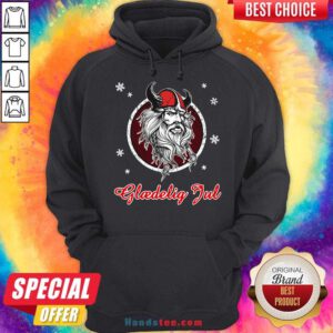 Viking Glaedelig Ful Hoodie- Design By Handstee.com