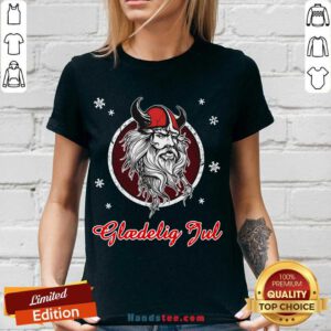 Viking Glaedelig Ful V-neck- Design By Handstee.com