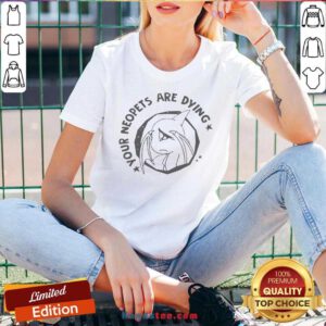 Your Neopets Are Dying V-neck- Design By Handstee.com