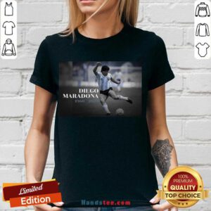 Premium Diego Maradona 1960 2020 RIP Legend Never Die Signature V-neck- Design By Handstee.com