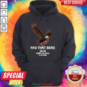 Premium Eagle Rag That Bear 24 – 14 Usmma Vs.uscga Hoodie- Design By Proposetees.com