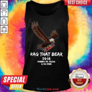 Premium Eagle Rag That Bear 24 – 14 Usmma Vs.uscga Tank-Top- Design By Proposetees.com