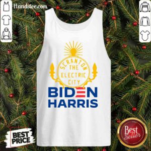 Premium Marni Senofonte Scranton Electric City White Tank-Top- Design By Proposetees.com