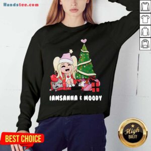 Sanna Iamsanna E Moody Christmas Sweatshirt- Design By Handstee.com
