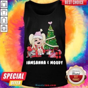 Sanna Iamsanna E Moody Christmas Tank-Top- Design By Handstee.com