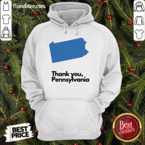 Premium Thank You Pennsylvania Hoodie- Design By Handstee.com
