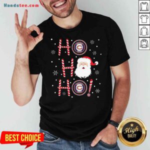 Pretty Chicago Bears Santa Claus Ho Ho Ho Christmas Shirt- Design By Proposetees.com