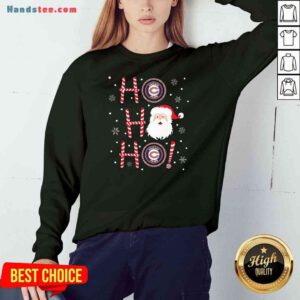 Pretty Chicago Bears Santa Claus Ho Ho Ho Christmas Sweatshirt- Design By Proposetees.com