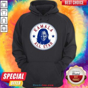 Pretty Kamala Harris Converse All Star Hoodie- Design By Handstee.com