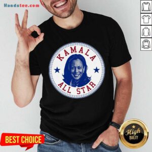 Pretty Kamala Harris Converse All Star T-Shirt- Design By Handstee.com