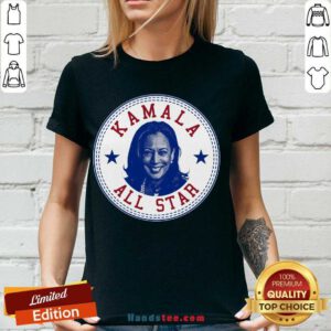 Pretty Kamala Harris Converse All Star V-neck- Design By Handstee.com