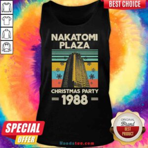 Pretty Nakatomi Plaza Christmas Party 1988 Snow Flower New Ver Tank-Top- Design By Proposetees.com