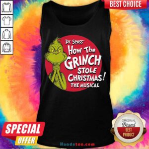 Pretty The Grinch 2020 How The Covid Stole Christmas Tank-Top- Design By Handstee.com