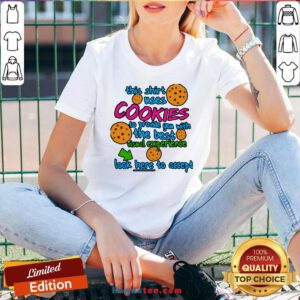 This Shirt Uses Cookies To Provide You With The Best Visual Experience Look Here To Accept V-neck- Design By Handstee.com