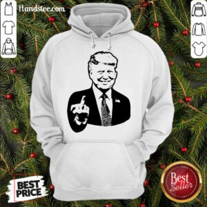 Top Go Trump Yourself Decal Pocket Hoodie- Design By Handstee.com