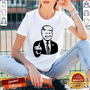 Top Go Trump Yourself Decal Pocket V-neck- Design By Handstee.com