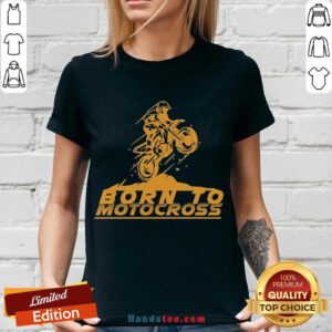 Motorcycle Biker Bike Dirt Offroad V-neck- Design By Handstee.com