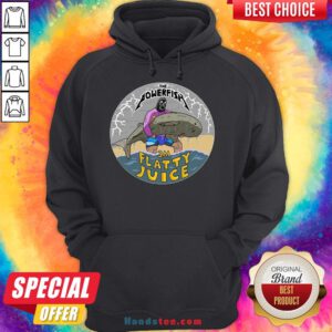 Top The Powerfish 3m Flatty Juice Hoodie- Design By Handstee.com