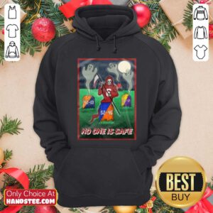 Awesome Death No One Is Safe Hoodie - Design by handstee.com
