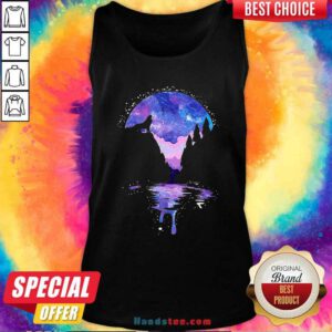 Awesome Howl Moon Tank top - Design by handstee.com