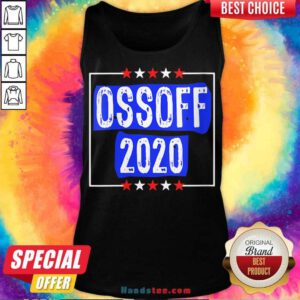 Jon Ossoff For Senate 2020 Tank-Top- Design By Handstee.com