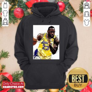 Awesome Lebron James 23 Los Angeles Laker Sweatshirt - Design by handstee.com