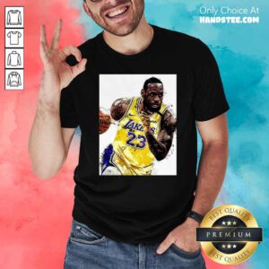 Awesome Lebron James 23 Los Angeles Laker Shirt - Design by handstee.com