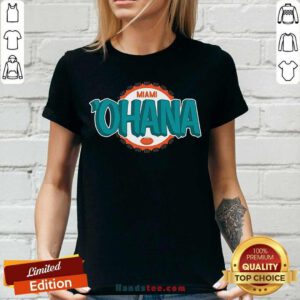 Miami Ohana V-neck- Design By Handstee.com