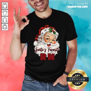 Santa’s Claus Favorite RN Christmas 2020 Shirt- Design By Handstee.com