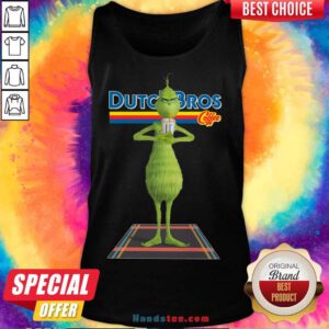 The Grinch Drink Dutch Bros Coffee Christmas Tank-Top- Design By Handstee.com