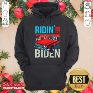Car Riding With Biden Kamala Harris Joe Biden Vintage Retro Hoodie- Design by handstee.com