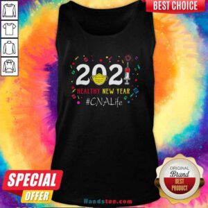 Funny 2020 Mask Vaccine Healthy New Year Cna Life Tank Top - Design by handstee.com