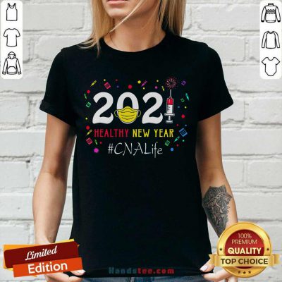 Funny 2020 Mask Vaccine Healthy New Year Cna Life V-neck - Design by handstee.com