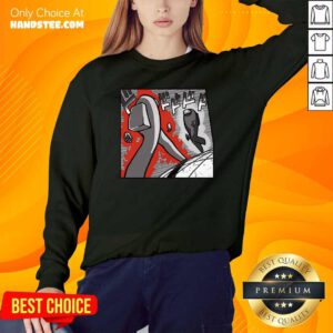 Funny Among Us Merch Store Among Us Menacing US Sweatshirt - Design by handstee.com