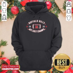 Funny Buffalo Bills 2020 Afc East Champs Hoodie - Design by handstee.com