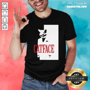 Funny Cat Face Shirt - Design by handstee.com