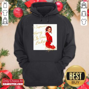 Funny Mariah Carey To Supreme Merry Christmas Baby Hoodie - Design by handstee.com