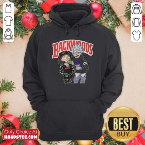 Funny Rick And Morty Backwoods Hoodie - Design by handstee.com