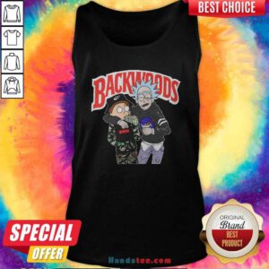Funny Rick And Morty Backwoods Tank Top - Design by handstee.com