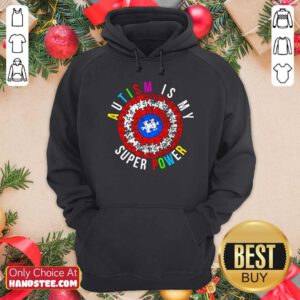 Good Autism Is My Superpower Hoodie - Design by handstee.com