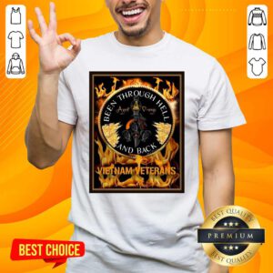Good Been Through Hell Agent Orange And Back Vietnam Veterans Shirt - Design by handstee.com